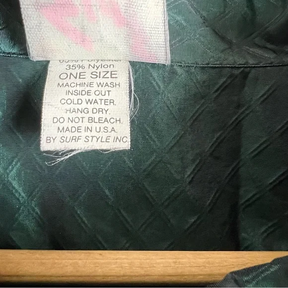 RARE Vintage 90s Surf Style St Simons Georgia Windbreaker Jacket Mens XL - Picture 4 of 5